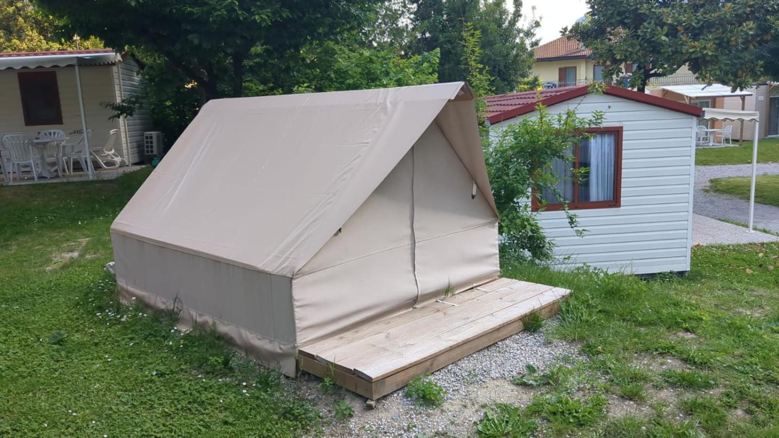 Camping Daino Hotel Pietramurata Exterior foto